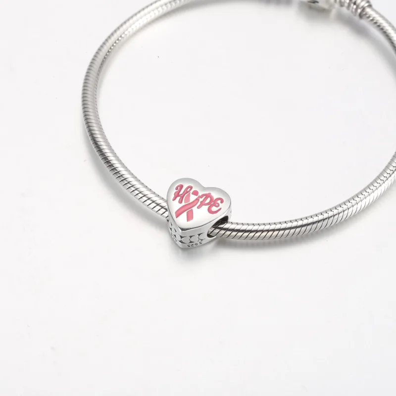 (изображение за) Талисман Pandora Hope Pink Ribbon - ENG792015_28 - Преглед 5