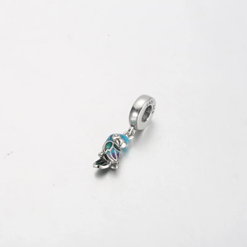 (изображение за) Талисман Pandora Jungle Paradise Parrot - 791679C01 - Преглед 2