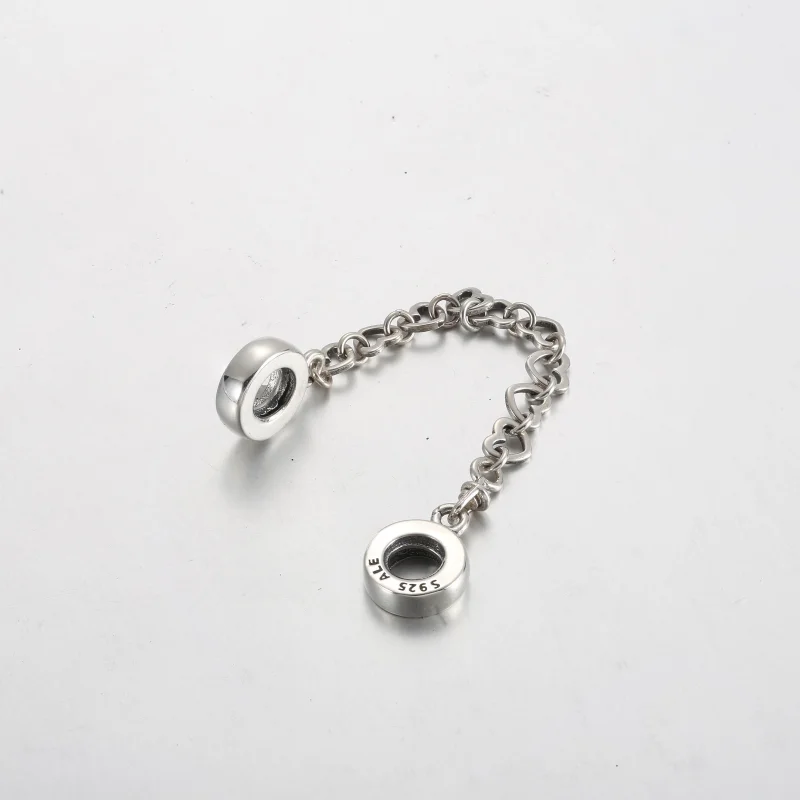 (изображение за) Защитна верига Pandora Linked Hearts - 792274C00 - Преглед 3