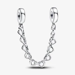 (изображение за) Защитна верига Pandora Linked Hearts - 792274C00