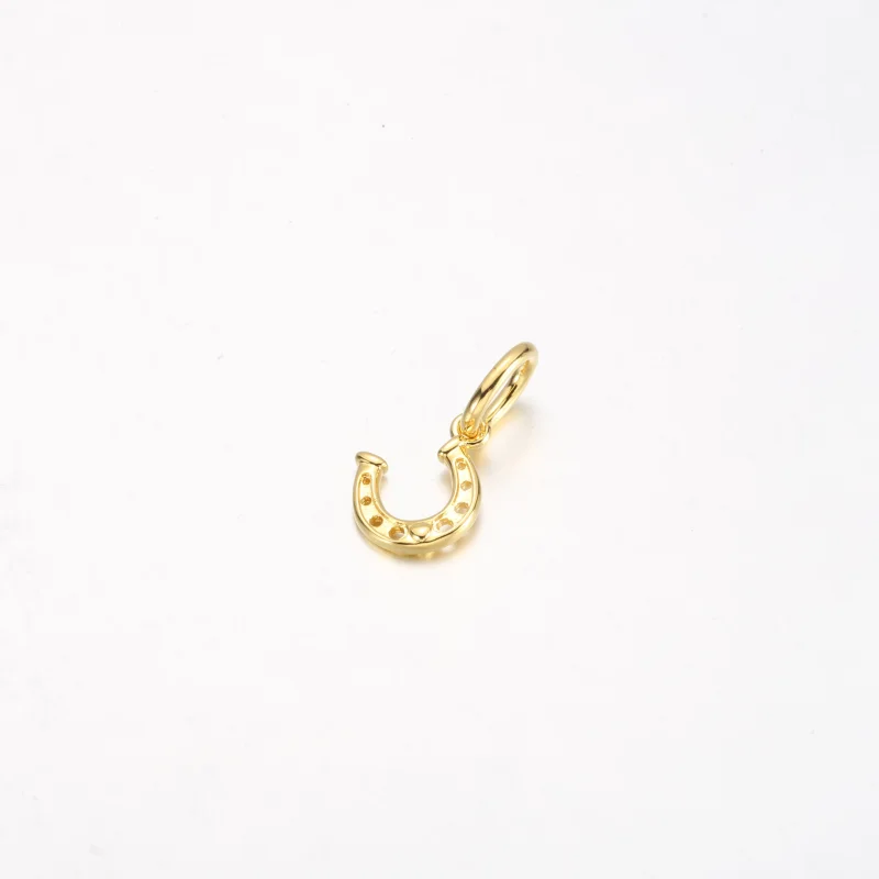 (изображение за) Висяща талисманка Pandora Lucky Horseshoe - 752328C00 - Преглед 3