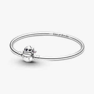 (изображение за) Гривна със закопчалка Pandora Moments Disney Stitch - 591683C01