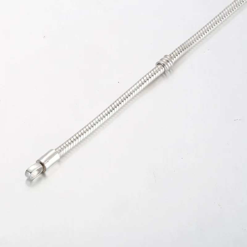 (изображение за) Гривна Pandora Moments Infinity Knot Snake Chain - 590792C00 - Преглед 4