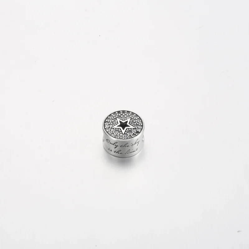 (изображение за) Поздравителен талисман Pandora Pavé & Star - 790793C01 - Преглед 2