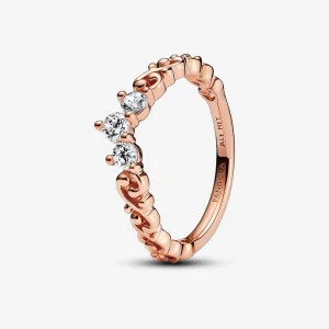 (изображение за) Пръстен Pandora Regal Swirl Tiara - 182232C01