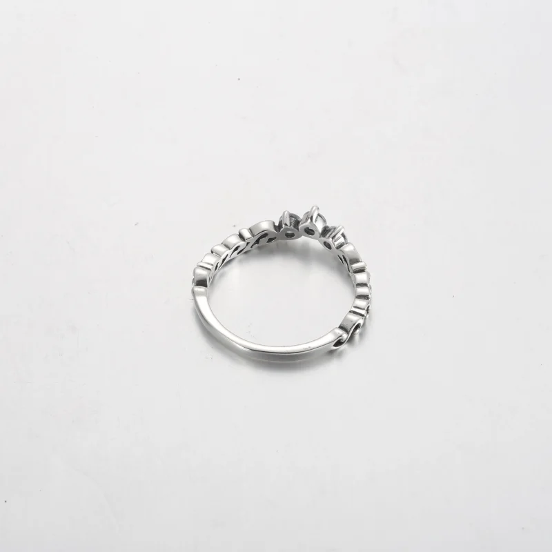 (изображение за) Пръстен Pandora Regal Swirl Tiara - 192232C01 - Преглед 4