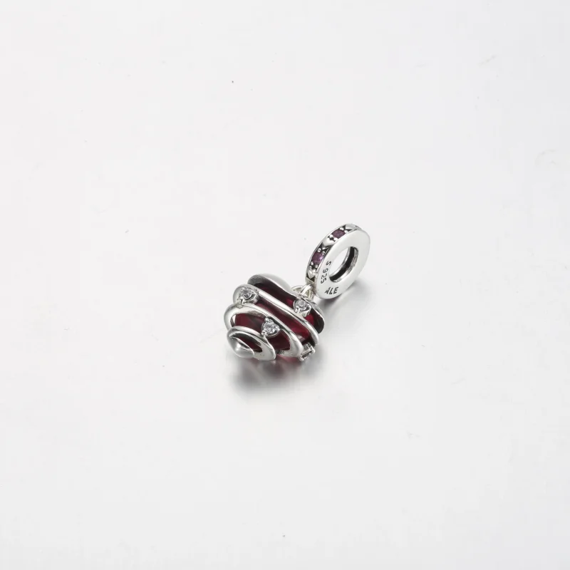 (изображение за) Талисман Pandora Reveal Your Love Heart спирала - 791131C01 - Преглед 2