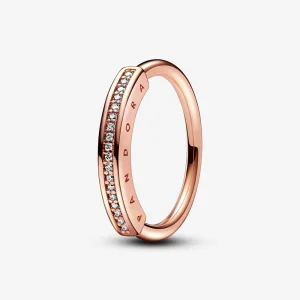 (изображение за) Пръстен Pandora Signature ID Pavé - 182283C01
