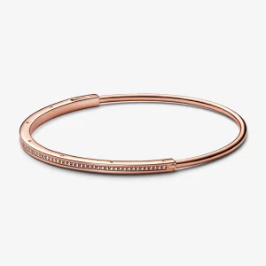 (изображение за) Гривна Pandora Signature ID Pavé - 582313C01