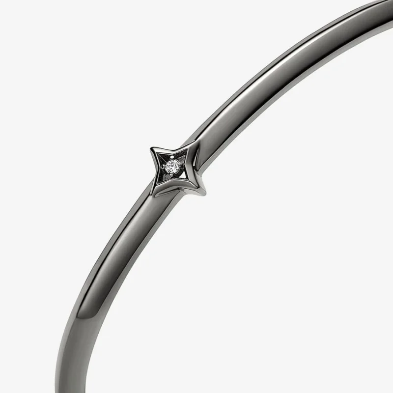 (изображение за) Отворена гривна Pandora Sparkling Star - 542767C01 - Преглед 2