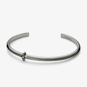 Отворена гривна Pandora Sparkling Star - 542767C01 (изображение за) Отворена гривна Pandora Sparkling Star - 542767C01
