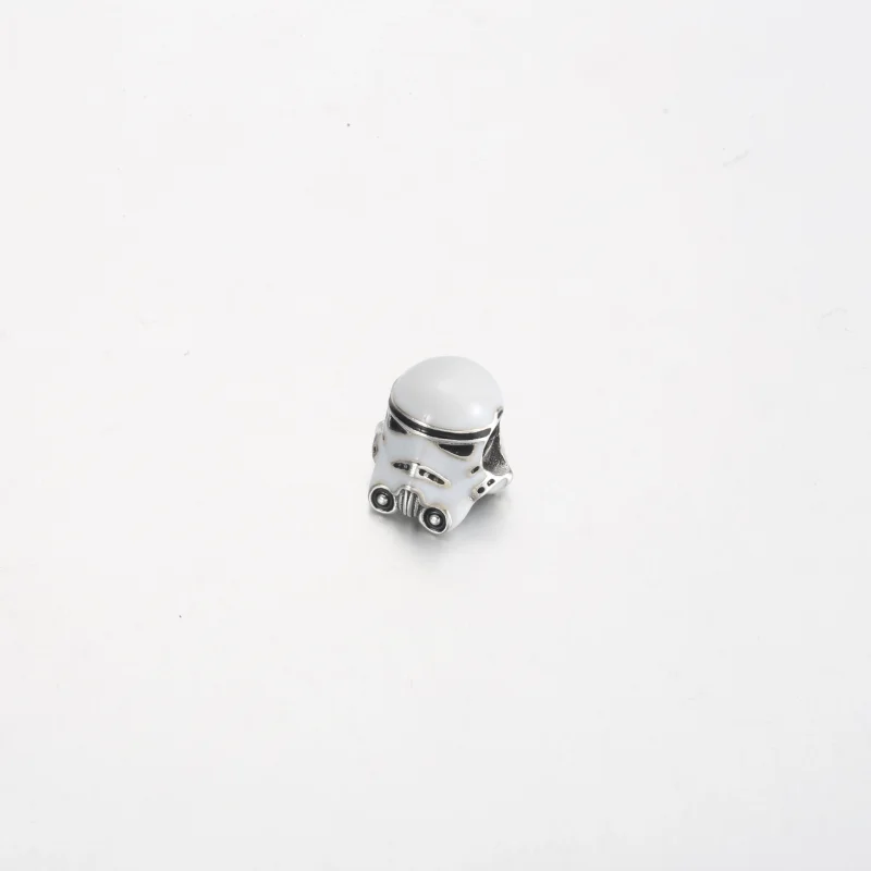 (изображение за) Талисман за шлем Pandora Star Wars™ Stormtrooper™ - 791454C01 - Преглед 2