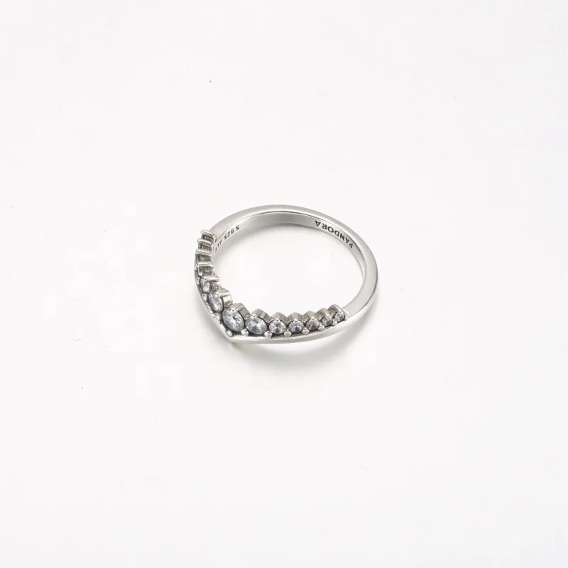 (изображение за) Пръстен Pandora Timeless Wish Floating Pavé - 192320C01 - Преглед 3