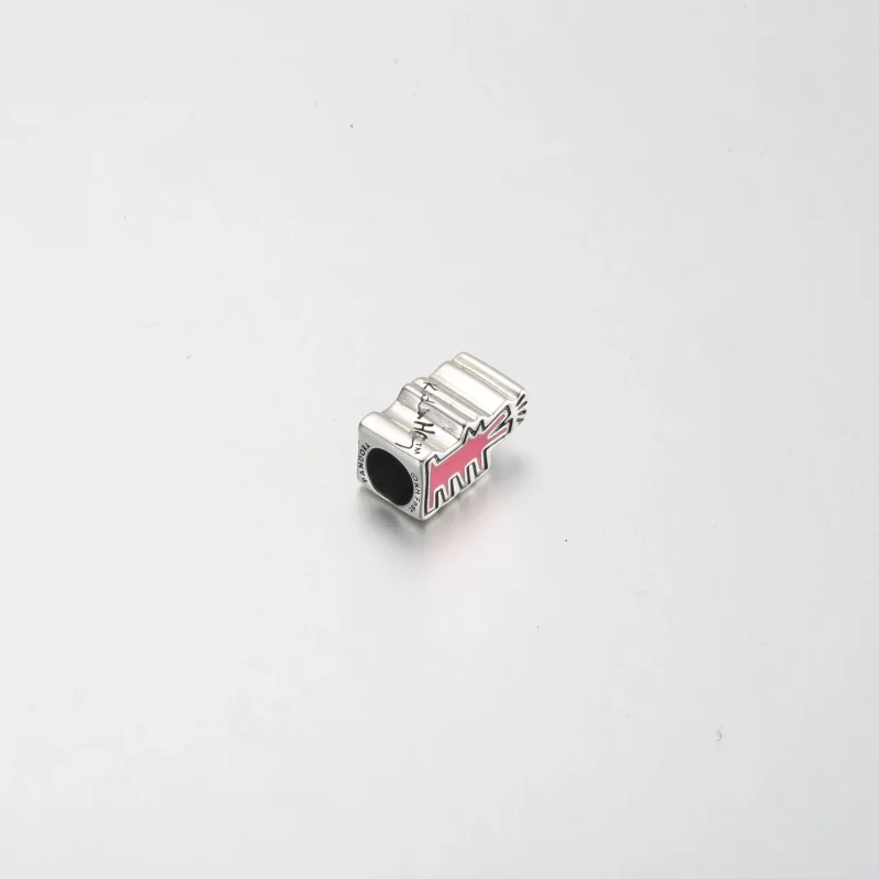 (изображение за) Keith Haring™ x Талисман за лаещо куче Pandora - 792218C01 - Преглед 4