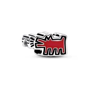 (изображение за) Keith Haring™ x Талисман за лаещо куче Pandora - 792218C01