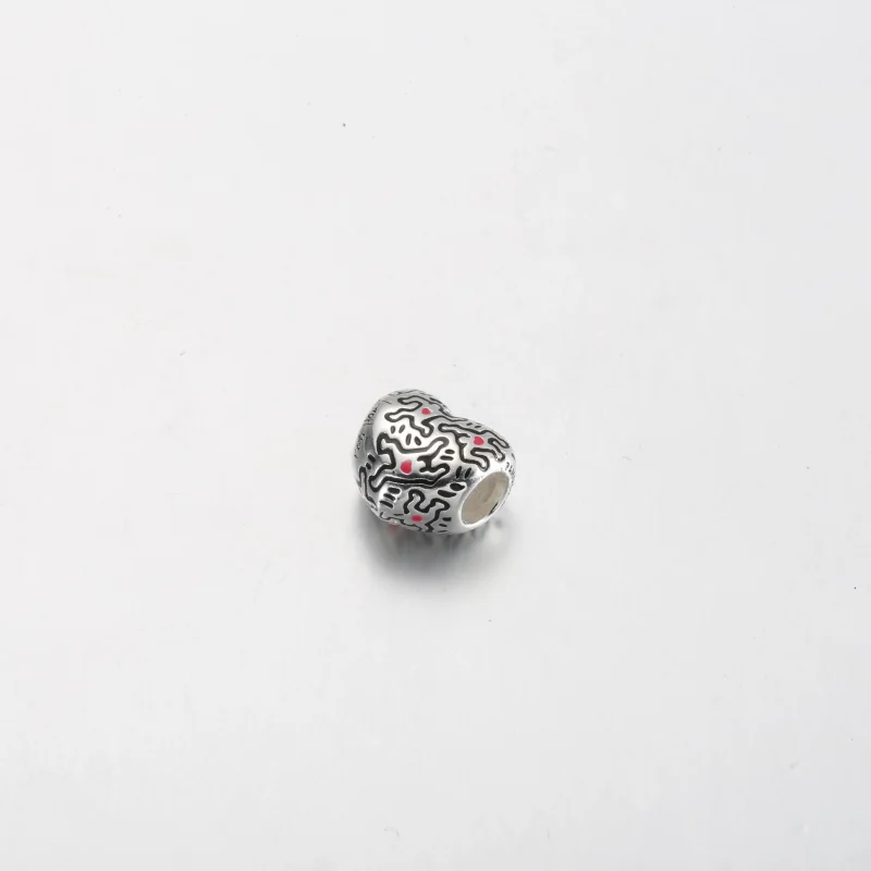 (изображение за) Keith Haring™ x Pandora Line Art People Charm - 792224C01 - Преглед 3
