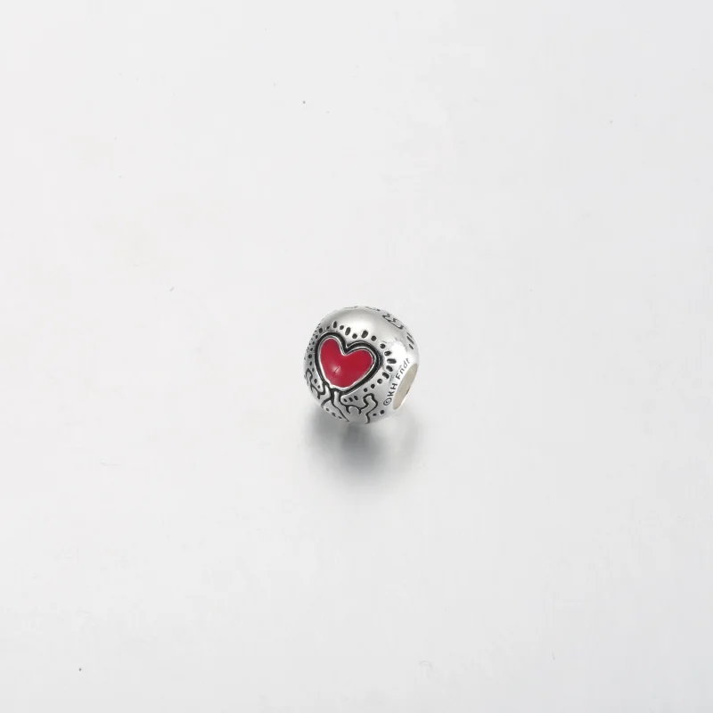 (изображение за) Keith Haring™ x Pandora Love & Figures Charm - 792225C01 - Преглед 2