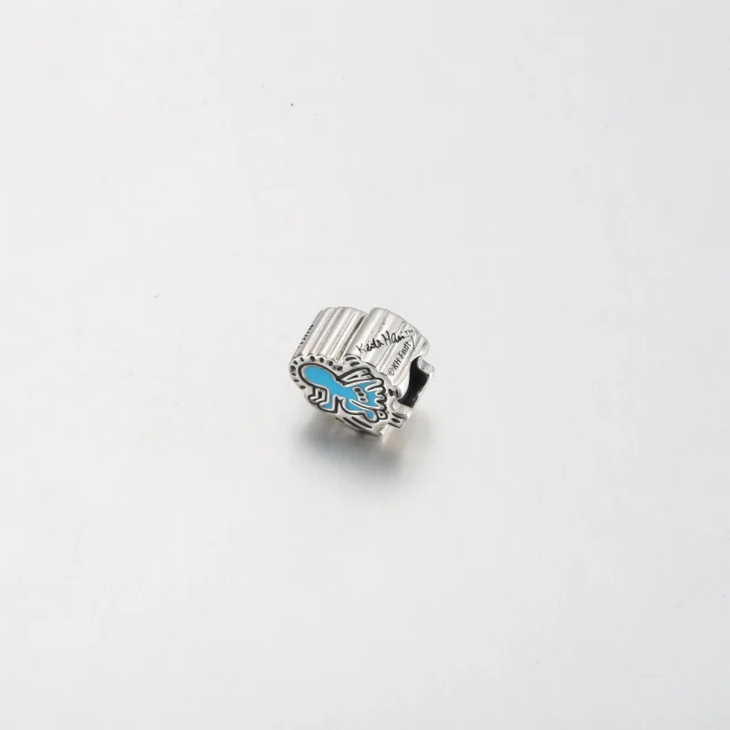 (изображение за) Keith Haring™ x Pandora Radiant Angel Charm - 792219C01 - Преглед 2