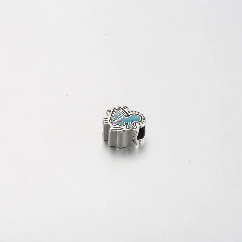 (изображение за) Keith Haring™ x Pandora Radiant Angel Charm - 792219C01 - Преглед 3