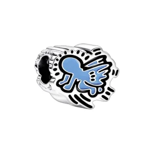 (изображение за) Keith Haring™ x Pandora Radiant Angel Charm - 792219C01