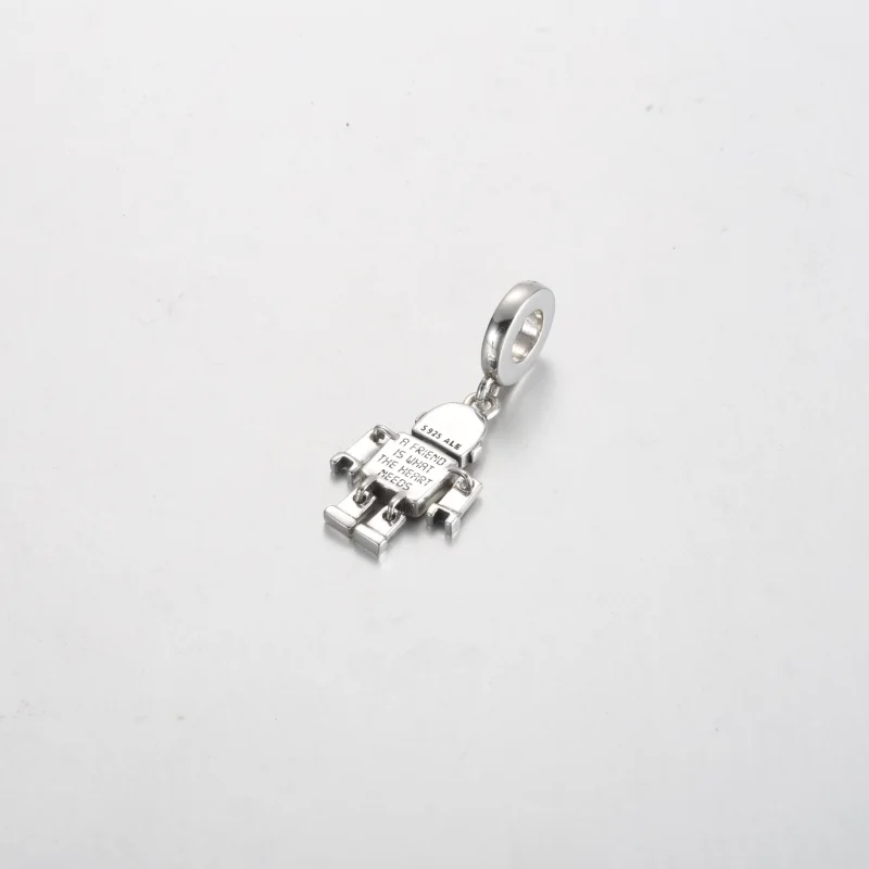 (изображение за) Pandora Bestie Bot Robot Dangle Charm - 792250C01 - Преглед 3