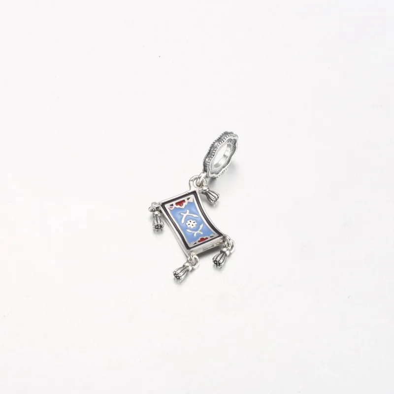 (изображение за) Pandora Disney Aladdin Magic Carpet Dangle Charm - 792346C01 - Преглед 2