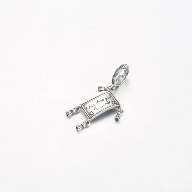 (изображение за) Pandora Disney Aladdin Magic Carpet Dangle Charm - 792346C01 - Преглед 3