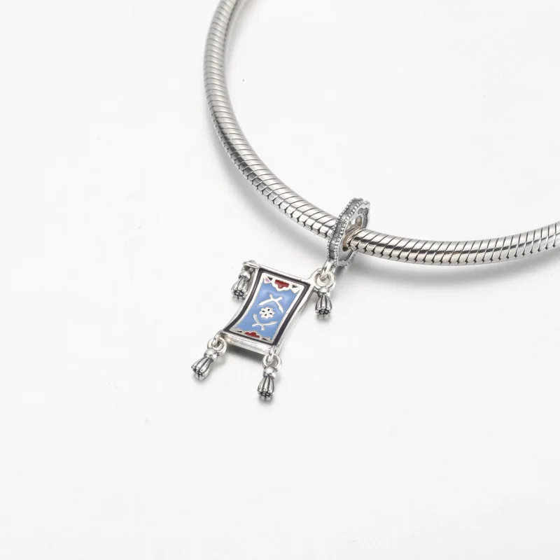 (изображение за) Pandora Disney Aladdin Magic Carpet Dangle Charm - 792346C01 - Преглед 4
