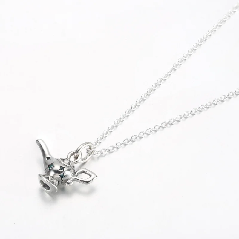 (изображение за) Pandora Disney Aladdin Magic Lamp Pendant Collier Necklace - 392347C01 - Преглед 2
