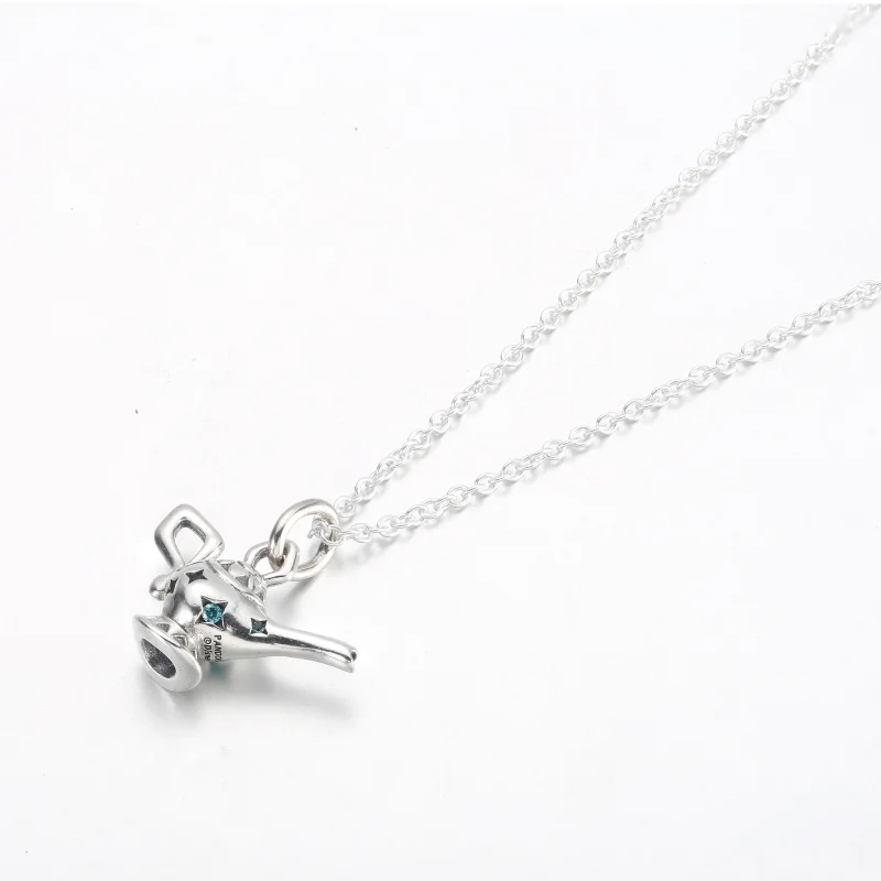 (изображение за) Pandora Disney Aladdin Magic Lamp Pendant Collier Necklace - 392347C01 - Преглед 3