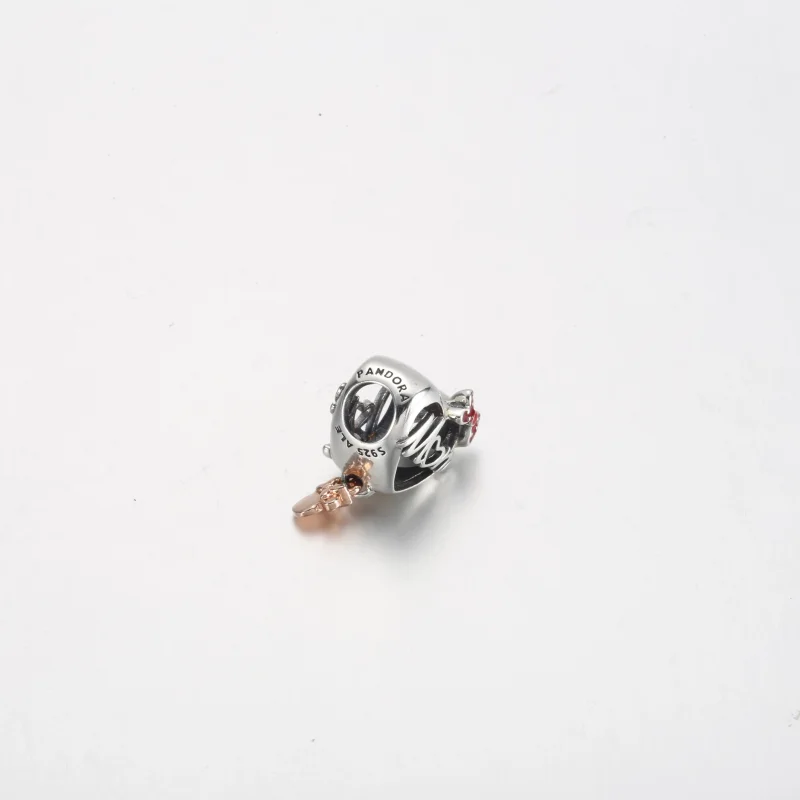 (изображение за) Pandora Disney Minnie Mouse Mom Heart Charm - 781142C01 - Преглед 3