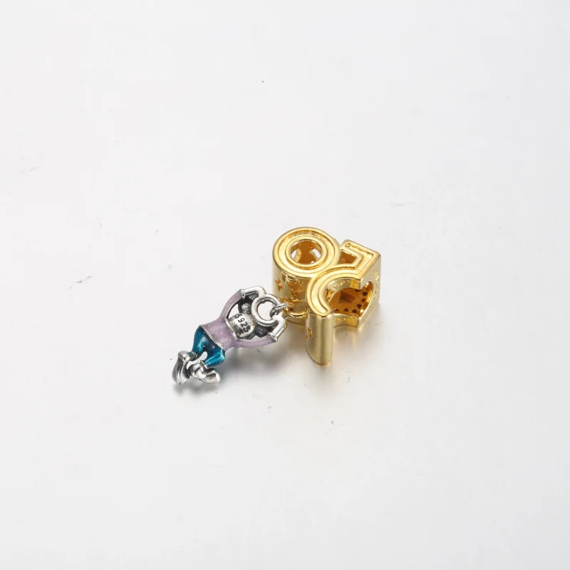 (изображение за) Pandora Disney Parks Висящ талисман за 50 години Мики Маус - 769597C01 - Преглед 3