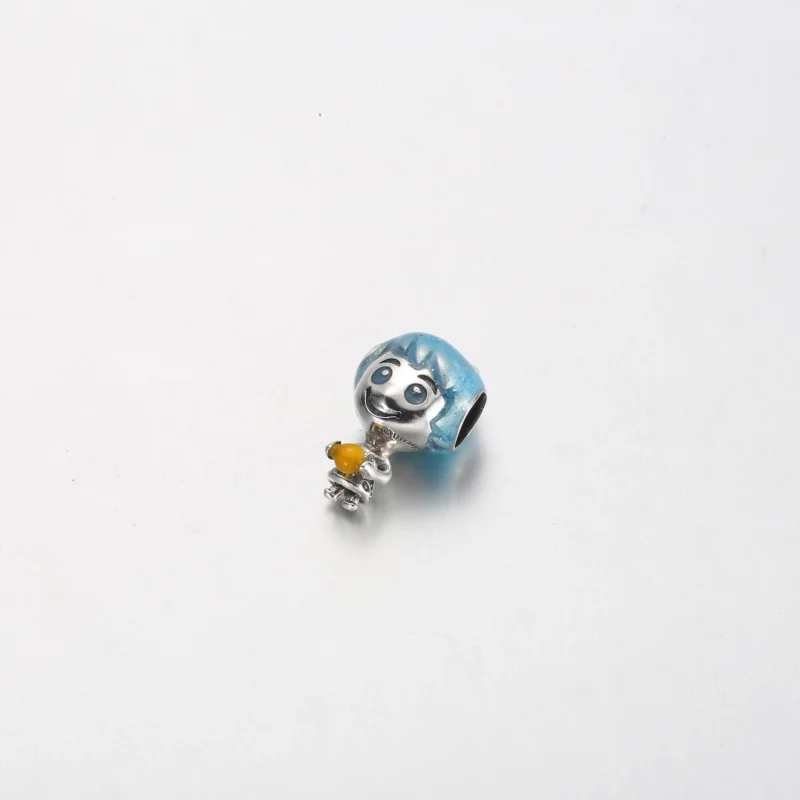 (изображение за) Pandora Disney Pixar Joy Светещо в тъмното Memory Orb Charm - 792028C01 - Преглед 2