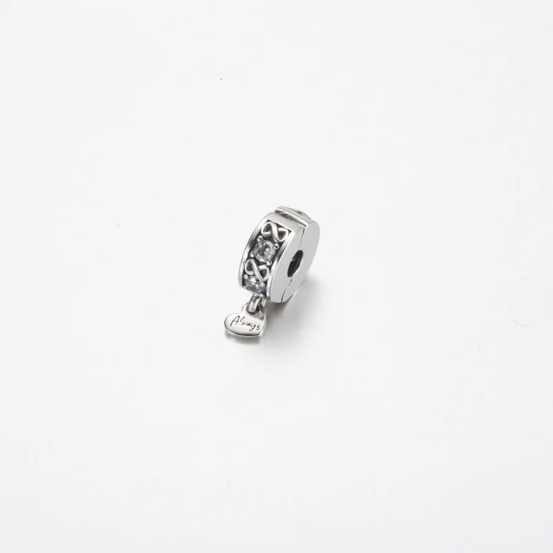 (изображение за) Pandora Family Always Pavé Clip Charm - 791151C01 - Преглед 2