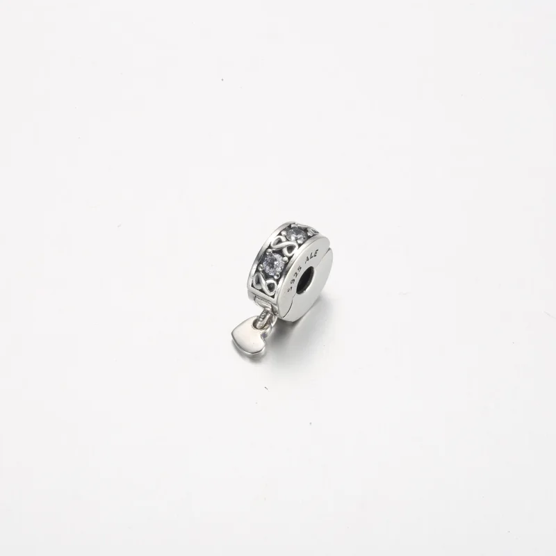 (изображение за) Pandora Family Always Pavé Clip Charm - 791151C01 - Преглед 3