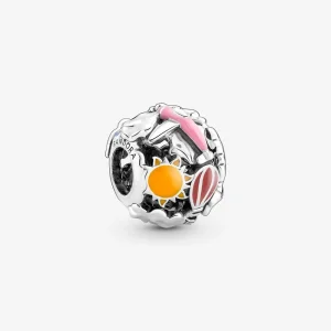 (изображение за) Pandora Fly Away Rainbow Sky & Charm за пътуване - 791695C01