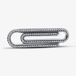 (изображение за) Pandora ME Pavé Paperclip Styling Link - 792297C01