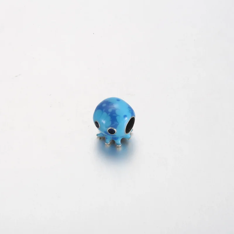 (изображение за) Pandora Ocean Bubbles & Waves Октопод Charm - 791698C01 - Преглед 3