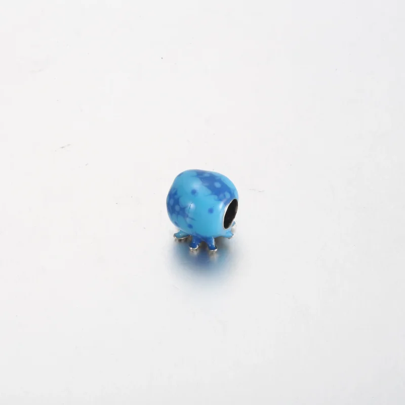 (изображение за) Pandora Ocean Bubbles & Waves Октопод Charm - 791698C01 - Преглед 4