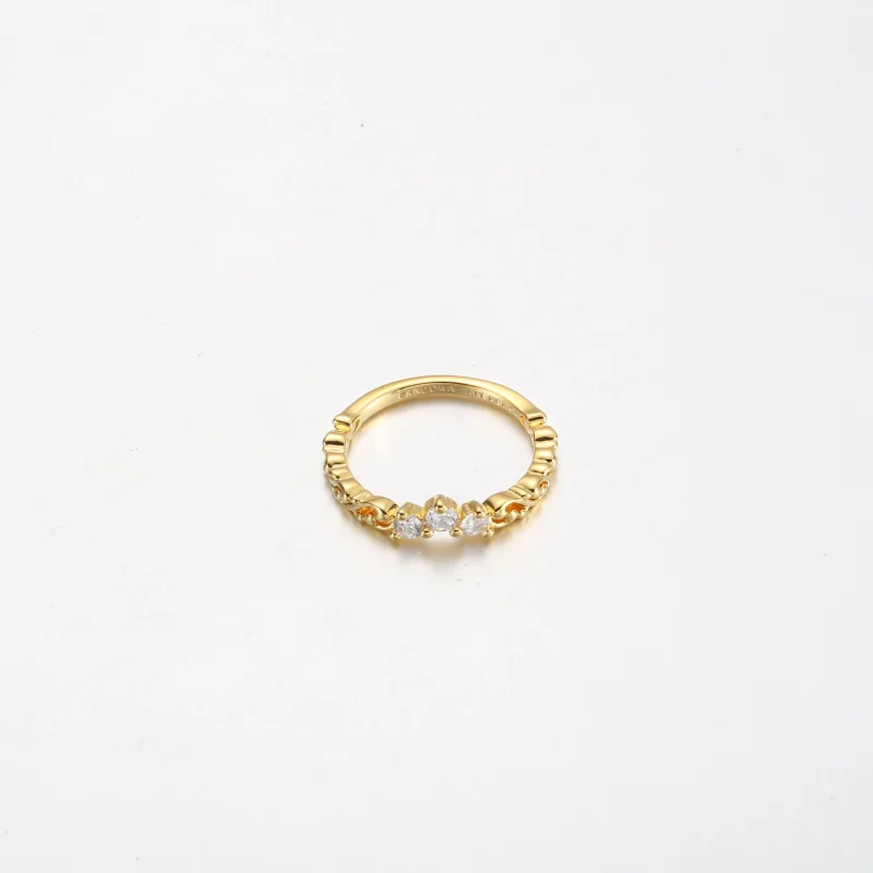 (изображение за) Pandora Regal Swirl Tiara Ring - 162232C01 - Преглед 3