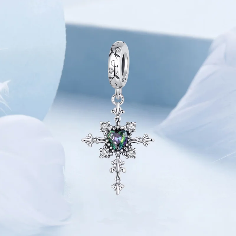 (изображение за) Талисман с кръст в стил PANDORA - BSC970 - Преглед 2