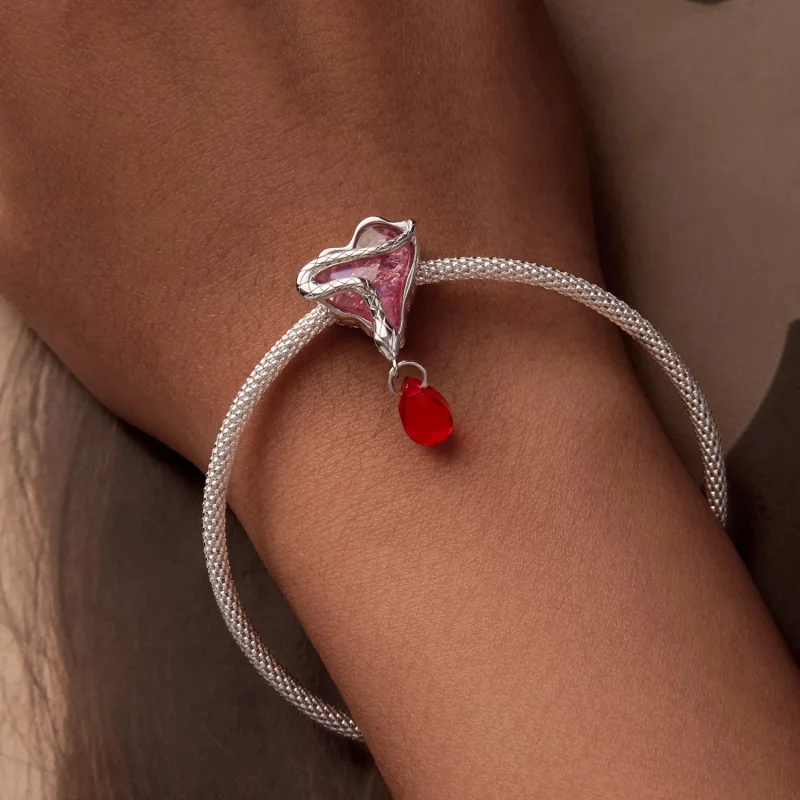 (изображение за) Талисман с кървава змия в стил PANDORA - SCC2699 - Преглед 7