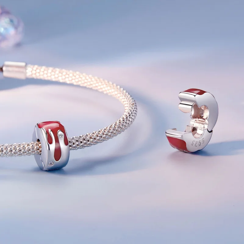 (изображение за) Талисман с топена катарама в стил PANDORA - SCC2700 - Преглед 4