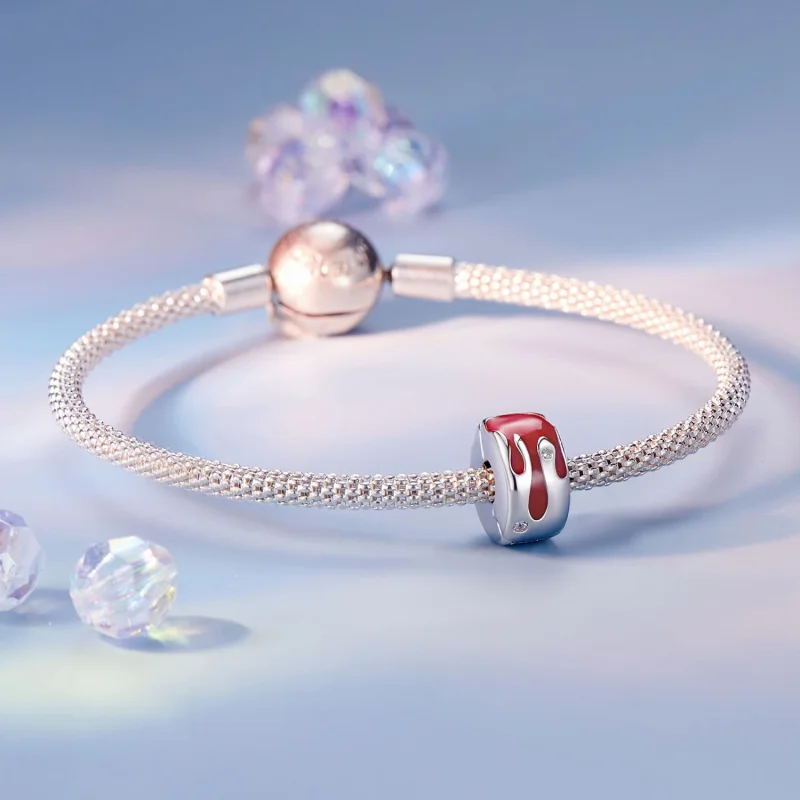 (изображение за) Талисман с топена катарама в стил PANDORA - SCC2700 - Преглед 5