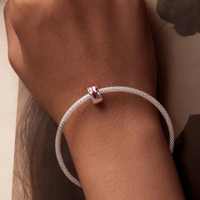 (изображение за) Талисман с топена катарама в стил PANDORA - SCC2700 - Преглед 7