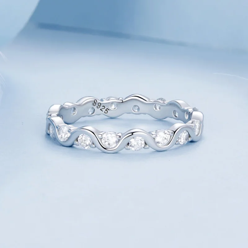 (изображение за) PANDORA Style Wave Ring - BSR515 - Преглед 4