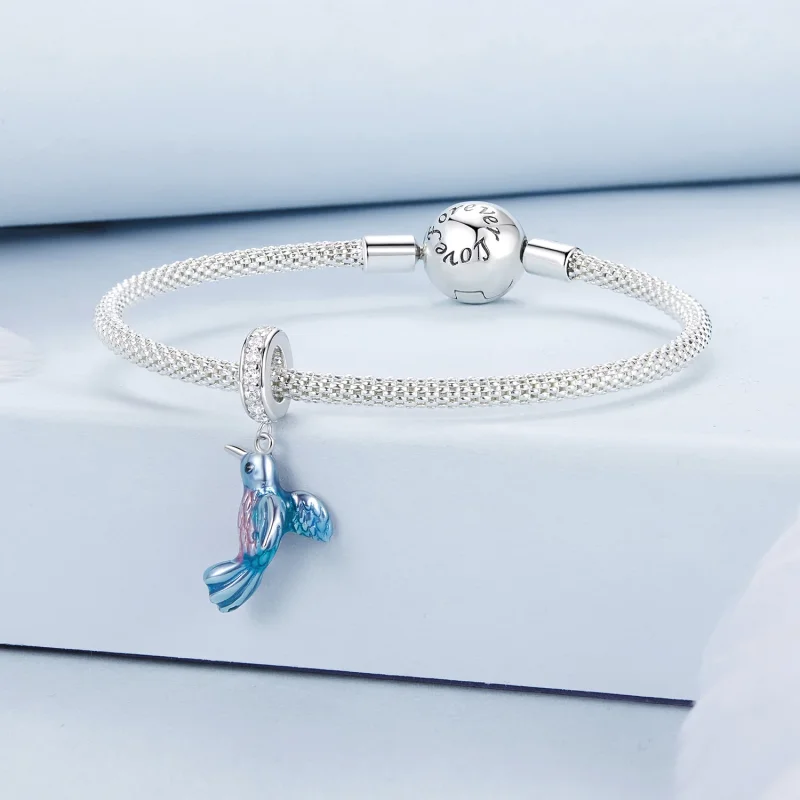 (изображение за) Висулка Kingfisher в стил PANDORA - BSC1004 - Преглед 3
