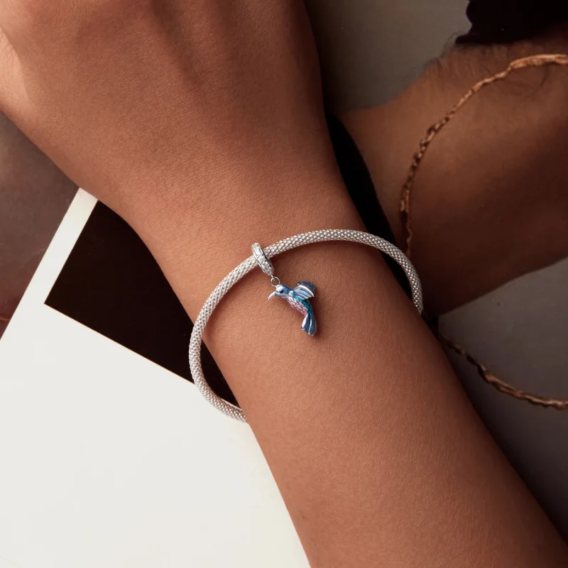 (изображение за) Висулка Kingfisher в стил PANDORA - BSC1004 - Преглед 5