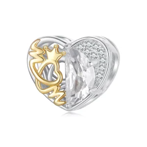 (изображение за) Мъниста сърца на мама в стил PANDORA - BSC1002