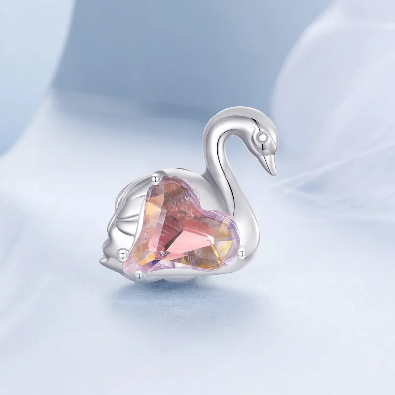 (изображение за) Лебедови мъниста в стил PANDORA - BSC980 - Преглед 2